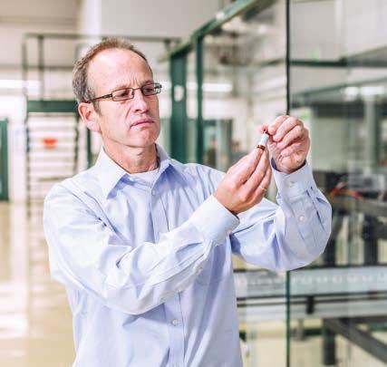 Mark Drewes manages the substance library at Bayer in Monheim (Germany). Around 2.5 million substances identified in our research efforts are stored there.