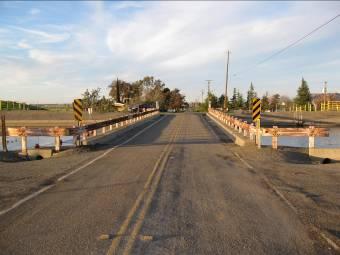 Interstate 205 has 10 over/under crossings along its stretch through the City of Tracy.