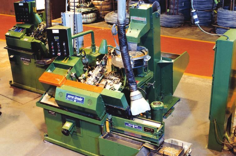 A Modern Up to Date Roll Threading Machine at our Affiliate, Avanti Screw.