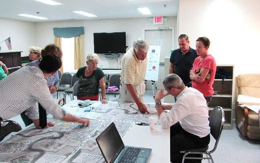 Public Process OPEN HOUSE Mapping Exercise Participants expressed directly to the study team their