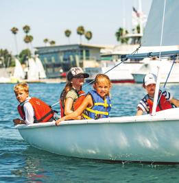 7-8 Level 1 ages 9-13 Level 2 ages 9-13 4-week Sailing
