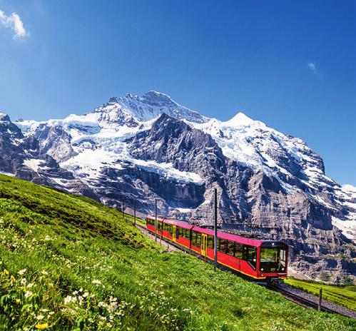 7 "JUNGFRAU RAILWAY PREMIUM" ROLLING STOCK REPLACEMENT: Four new three-car low-floor trains will be procured for the Jungfrau Railway.