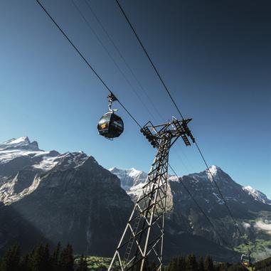 8 GRINDELWALD-FIRST: The First ski area is strengthened by better connection to the ski resort Kleine