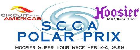 SCCA POLAR PRIX Hoosier Tire Super Tour Presented by SOWDIV SCCA in concert with Lone Star, Texas and Houston Regions.