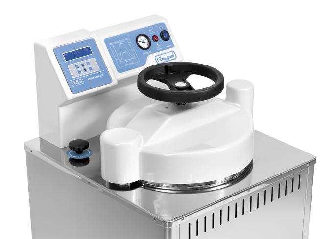 AES-75 RFG Advantages: Reduces the total cycle time until 50%. At the end of the process you can manipulate the sterilized materials thanks to output temperature set point.