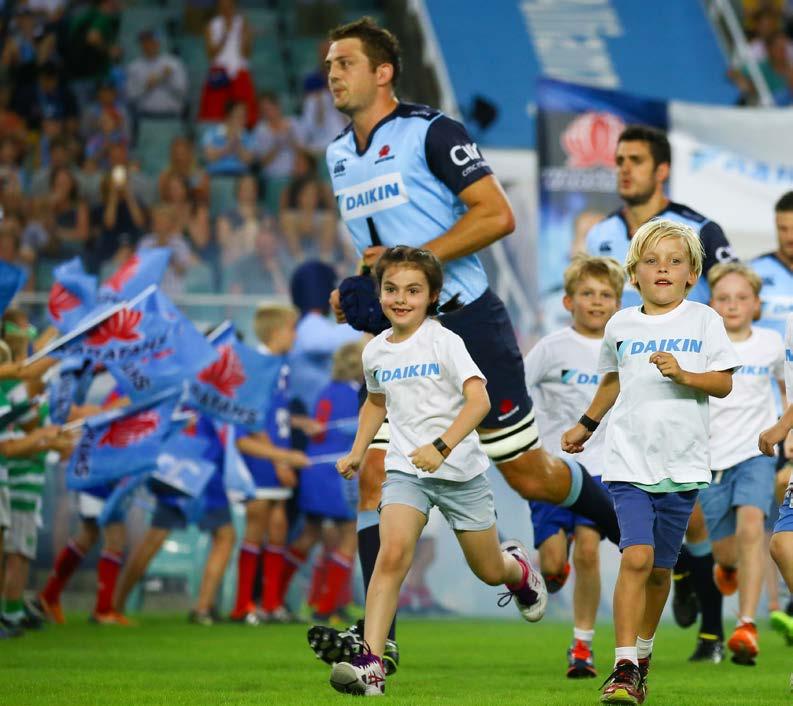 NSW Community Rugby "Pleasingly there was an upturn in income generated by community rugby through the increased focus on coach education, camps and particularly the Game On program.