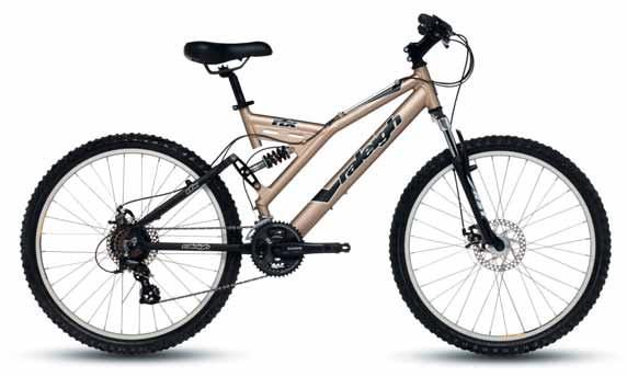 Full Suspension Raleigh: RFX, RFX Disc A great value in full suspension, the RFX features a lightweight Alloy with 3-4 inches of adjustable Travel and a RST Rear Shock.