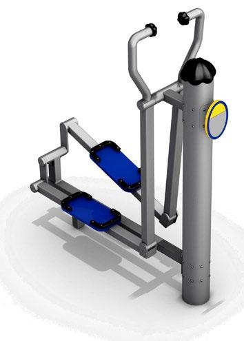 THE SKI WALKER The Ski Walker is an exercise station which delivers cardiovascular benefits