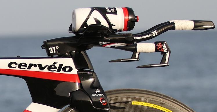 Figure 37 The aero bar s stem is an aero match with the P5 frame and brake.