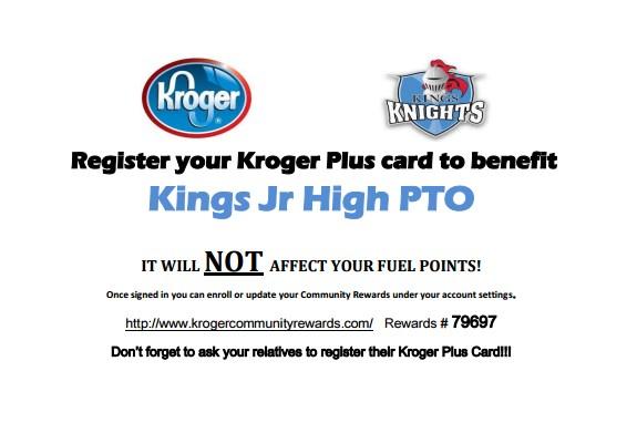 More for our KJH PTO Sign-up now to give back to KJH just by buying your