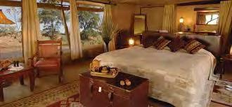 The Camp is situated inside the reserve which gives an opportunity to see an