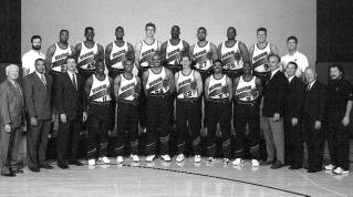 Review93-94 RECORD The Suns added veterans A.C. Green and Joe Kleine to their Western Conference Championship team, but battled injuries throughout the 56-26 season.