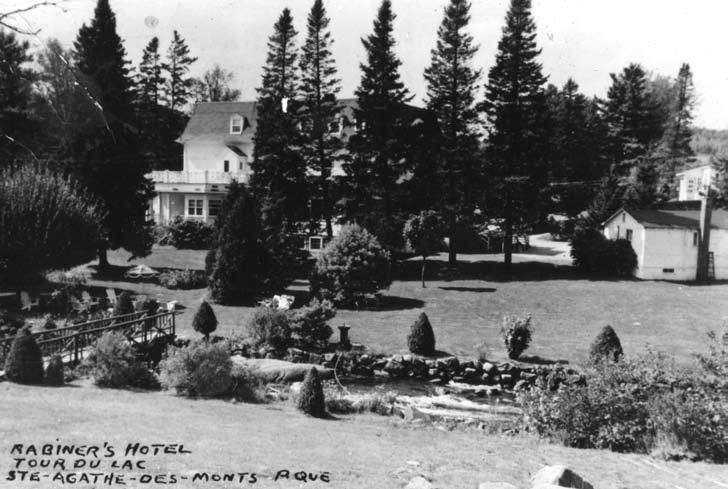 The Rabiners, who originally operated Palomino Lodge for its owners, started their own hotel on the shore of Lac des Sables in Ste. Agathe.