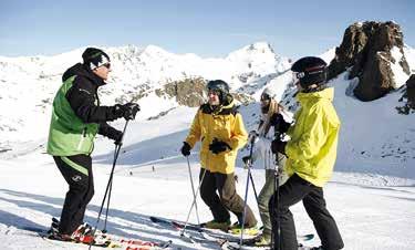 Learn and improve your level of skiing If you follow the advice of a ski instructor, not only will you learn to ski, improve your level and perfect your style, but you will also have a very good time.