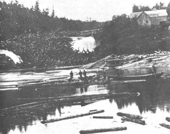 1819: From head tide extending several miles upriver there were 47 saw mills in the watershed 1821: Forest fires were a constant danger, particularly