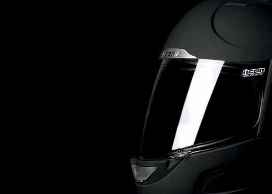 ICON MOTOSPORTS ALLIANCE MANUAL 7 ALLIANCE SHIELD Precision optics by Icon provide you with a clear undistorted line of sight.
