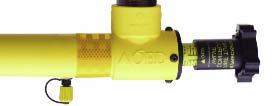 The rugged stainless steel valve stem and handle make the valve much more durable in the harsh outdoor environment to which landfill gas wells are exposed.