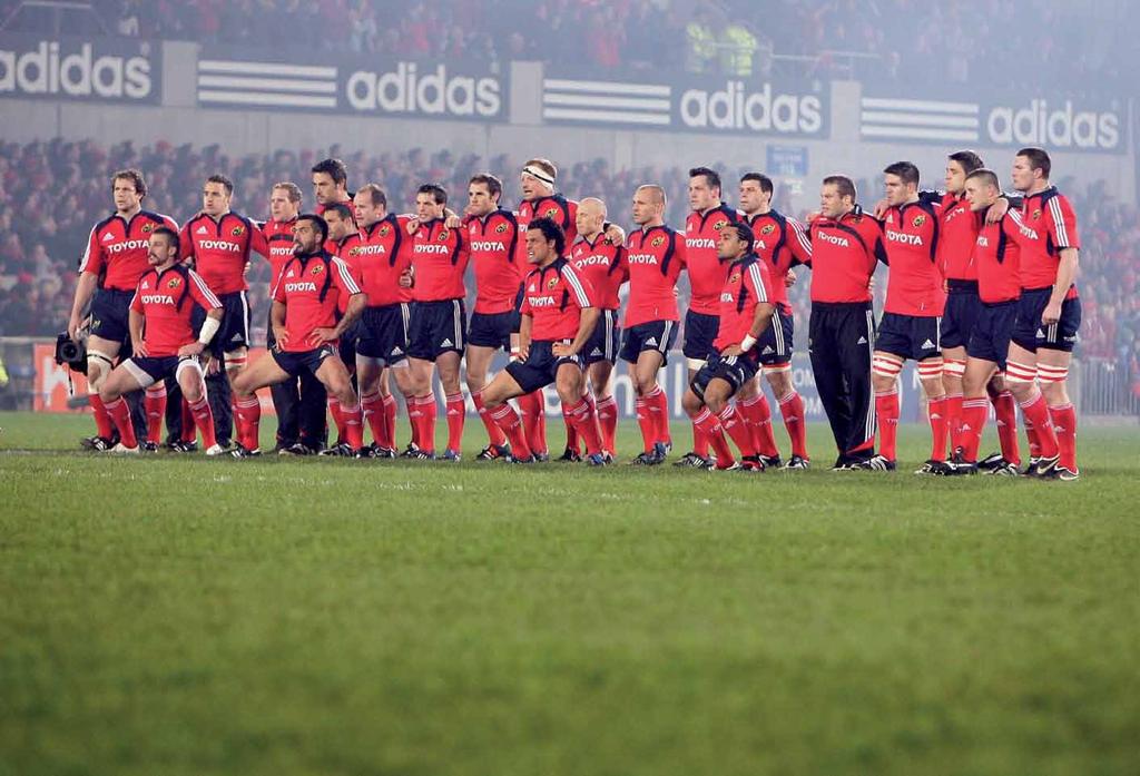 MUNSTER RUGBY AND THOMOND PARK STADIUM Thomond Park Stadium and Munster Rugby have a special bond that is recognised throughout the sporting world.