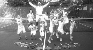 TENNIS SUMMER TENNIS CAMPS TENNIS CAMP DETAILS All camps run from 9:00 am to 4:00 pm daily and include a buffet lunch and refreshment breaks as well as a one hour swim session except Camp #4.