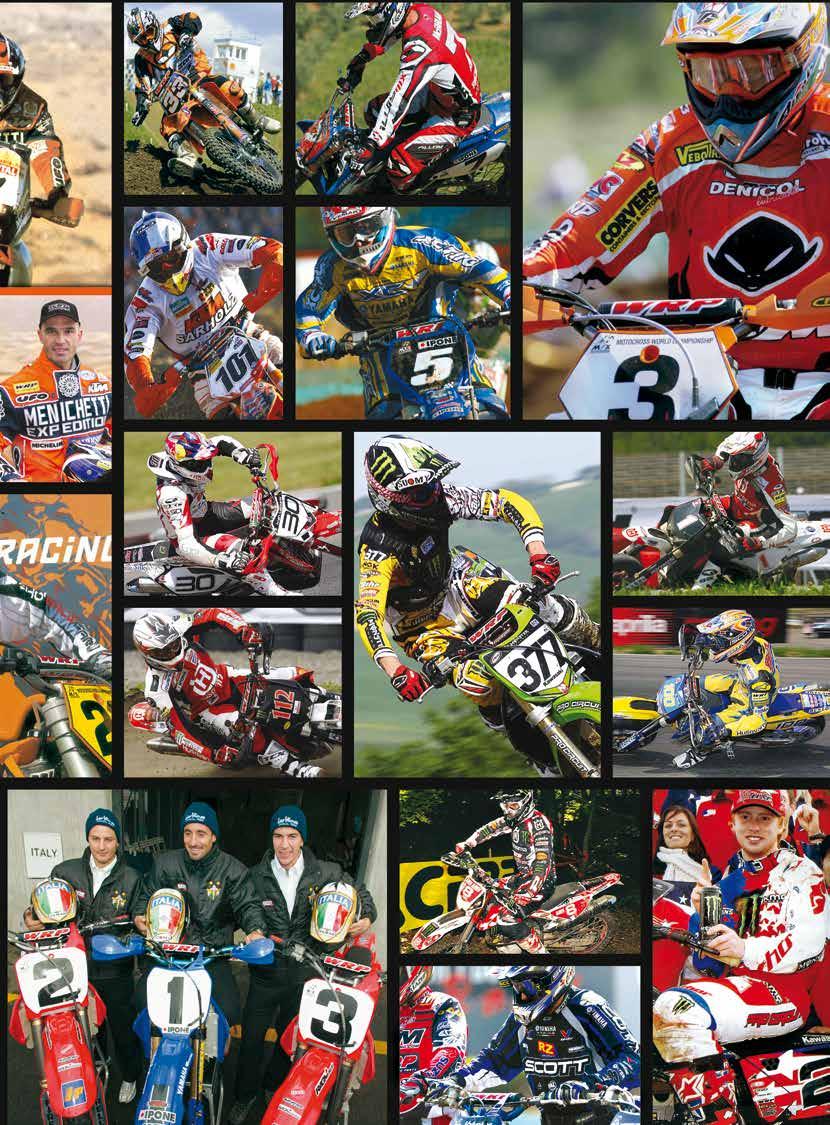 hall of fame WRP RIDERS Ben Townley Andrew McFarlane WRP STREET Max Nagl Chicco Chiodi Joël Smets BEARINGS & COMPONENTS WHEELS Ivan Lazzarini WRP OFF-ROAD BRAKE DISCS Gerald