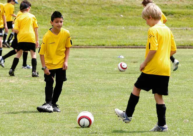 Playing for Life Football Basic skills Passing the ball: main teaching