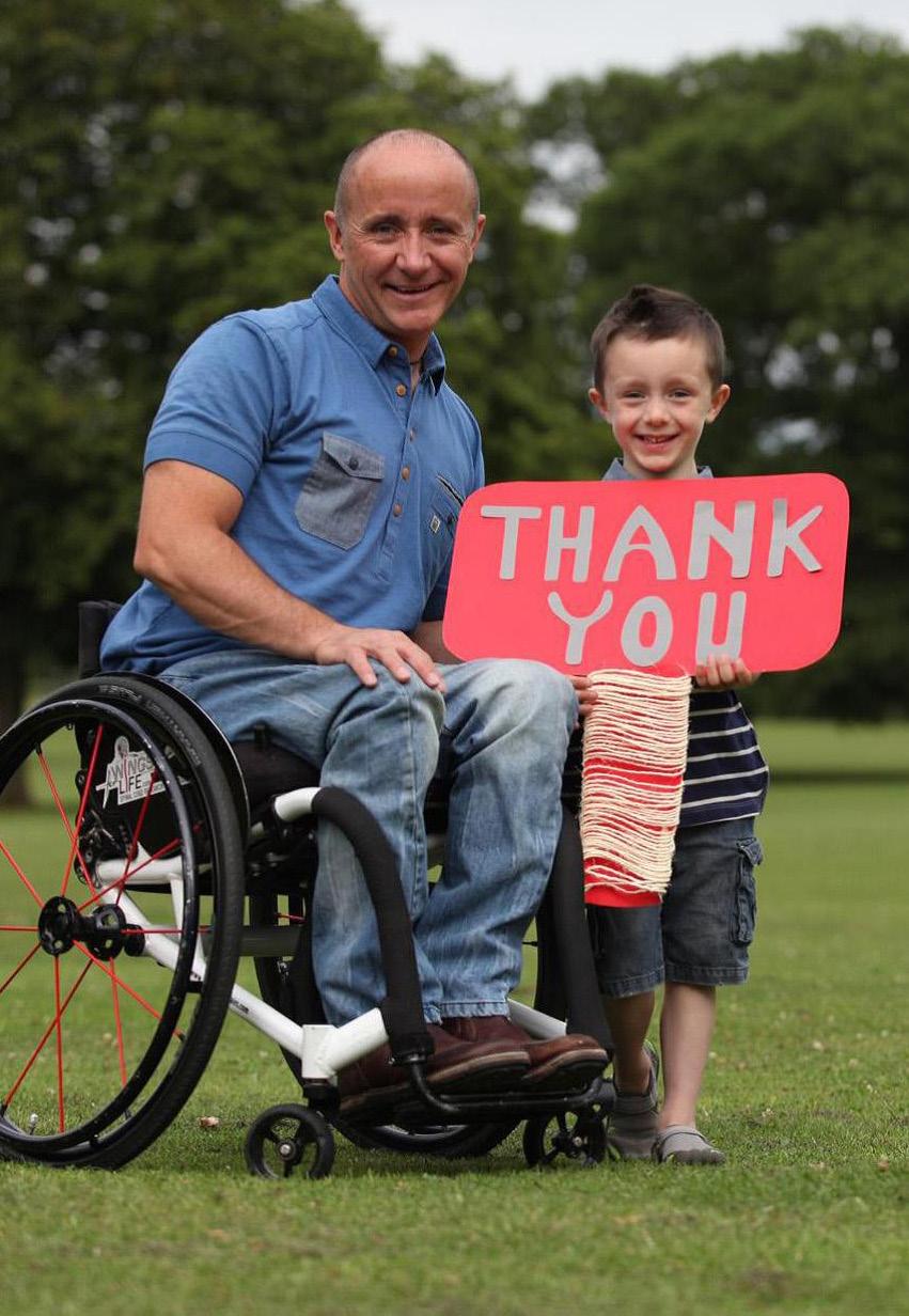 A THANK YOU TO YOU ALL Every team will be presented with a plaque recognising their participation in the Wings for Life Formula One Challenge and thanking them for their support.