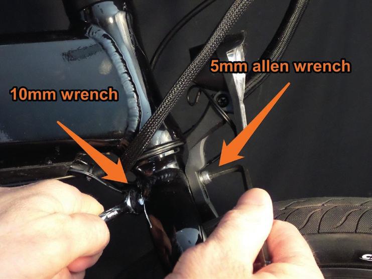 The lever should leave a slight impression in your hand, and the lever should be parallel to the center-line of the bike when adjusted properly.