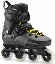 SLIDER RB, VENTED MOLDED, LATERAL SLIDER PREMIUM FIRST FIT V-CUT LINER, SPECIALIZED FOOTBED, SHOCK ABSORBER CUFF LOCKING BUCKLE, 45 BUCKLE, LACES (EXTRA LACES IN BOX) EXTRUDED ALU (max 4x80mm), 243mm