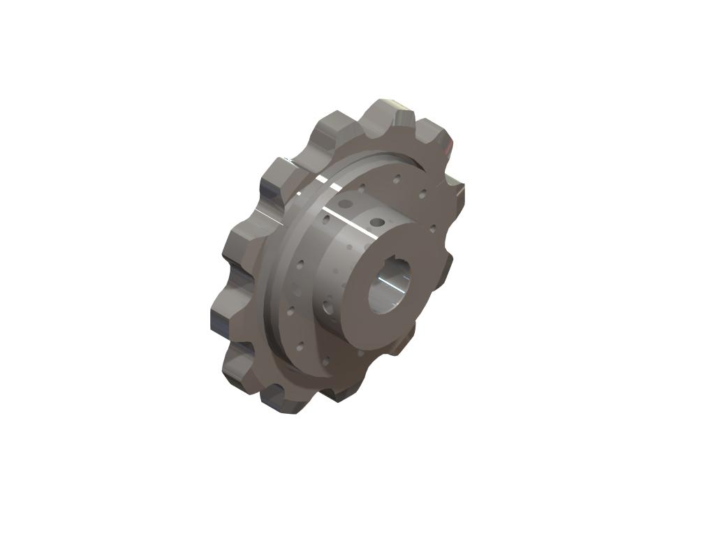 Segmental Rim Sprocket igh Quality 1045 Steel Min 50 RC ooth ardness to withstand extreme abrasion Return Support