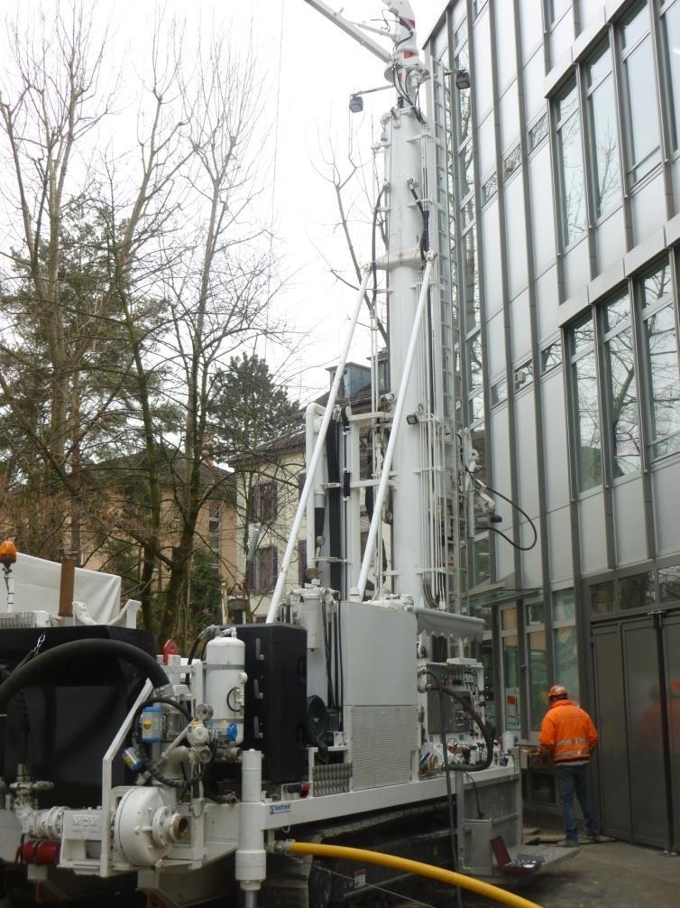 BV MUSIKHAUS JECKELIN, RÄMISSTRASSE 42, ZURICH Deepest geothermal probe Zurich, March 2013 Energy renovation