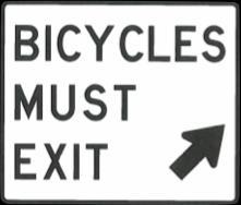 Q25. May bicycles ride upon freeways and Interstate highways in Nevada? A.