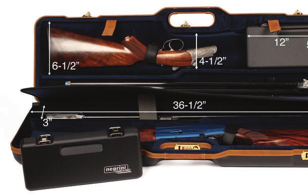 CONVERTIBLE CASES UNICASE Travel Series Case for 2 Guns MODEL 1677-UNI UP TO 37 EXT DIM: L37.25 x H10.6 x D4.
