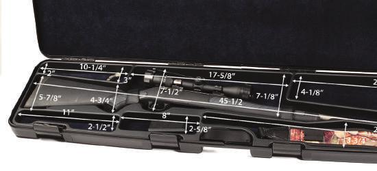 Tactical Rifle Max Barrel up to 24 Separate Compartments