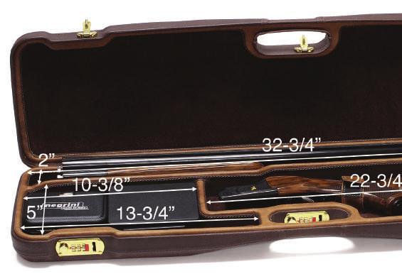O/U and SxS Case for 1 Gun, 1 Barrel HUNTING/SPORTING MODEL 1602 UP TO 32 3/4 EXT DIM: