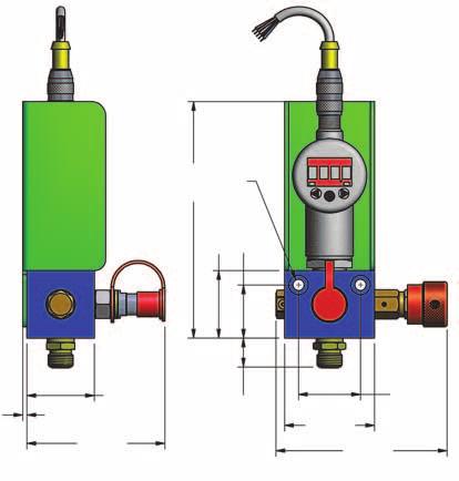 Components: Pressure Monitors Linked Systems Electronic Pressure Monitors DDCO offers two types of Electronic Pressure Monitors to monitor nitrogen gas pressure during operation: n Electronic