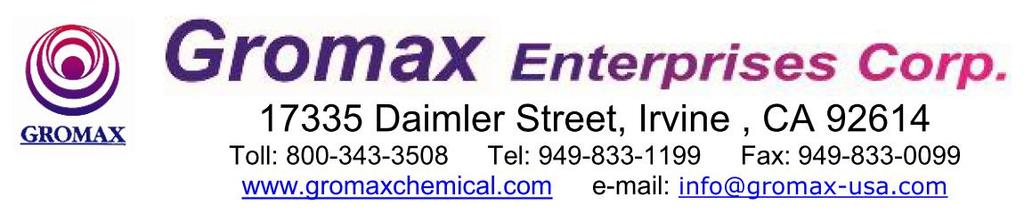 Material Safety Data Sheet Hydroxypropyl Methyl Cellulose (HPMC) 1 COMPANY AND PRODUCT IDENTIFICATION Company Name: Gromax Enterprises Corporation Company Address: 17335 Daimler Street Irvine, CA