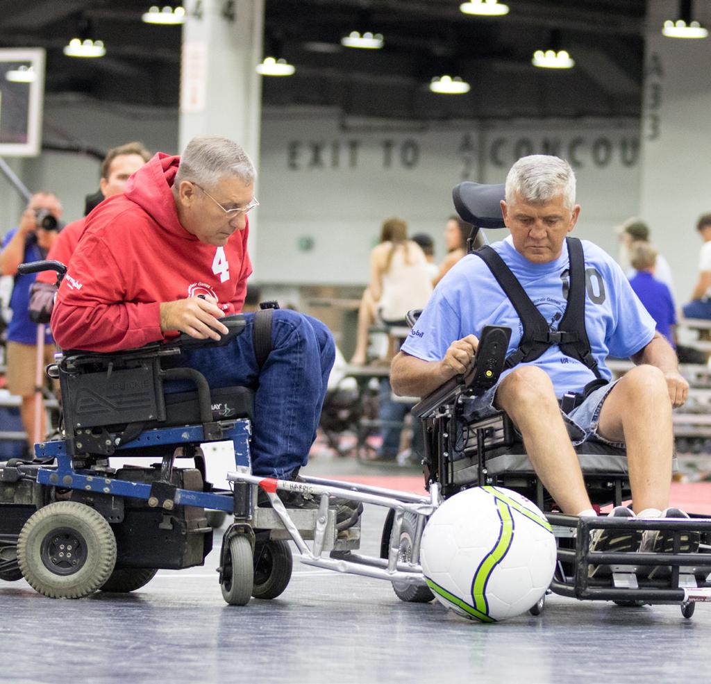 TABLE OF CONTENTS This guide briefly describes each sport, the equipment policies, and medal distribution procedures offered at the 38th National Veterans Wheelchair Games (NVWG).