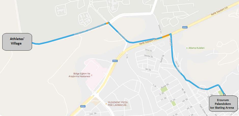 114 Transport Information There will be shuttles between the Athlete s Village and competition venue during the festival. Shuttles may be used only by accredited people.