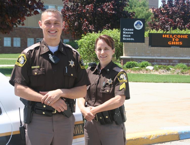 Sheriff Hours in Grand Haven Charter Township GHT provides four deputies through a contract with Ottawa County to supplement the service provided by the Sheriff s department.