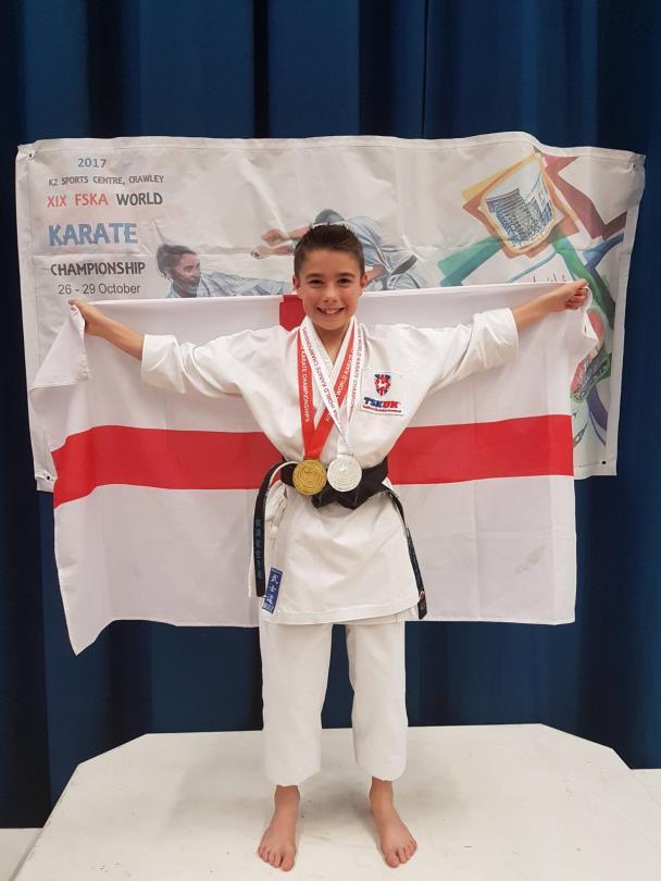 Octobet DATE October 2017 Sam Snelling (Yr7) Team Kumite WORLD CHAMPION Congratulations to Sam Snelling who is our very own