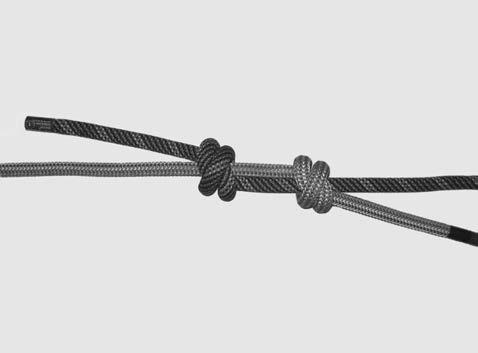 the ends of two ropes together (Figure 4l).