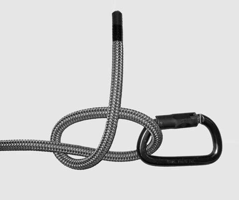 an end-line attachment knot