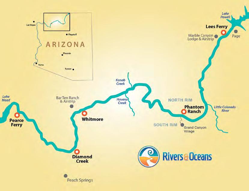 We are experts at Grand Canyon rafting: We work with all the outfitters and we know all the trips.
