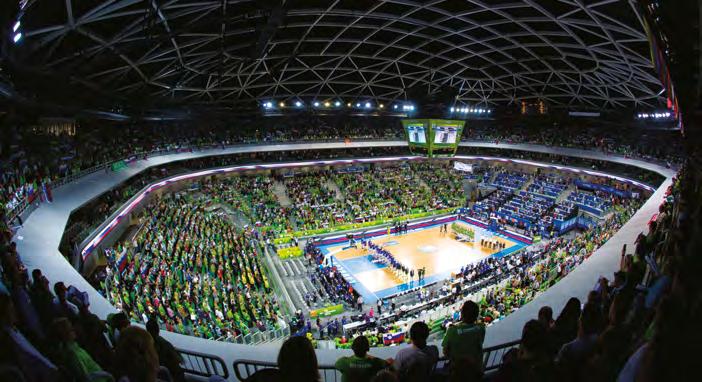 28 29 ARENA STOŽICE All matches will be played at the 10,763 capacity Arena Stožice in Ljubljana.