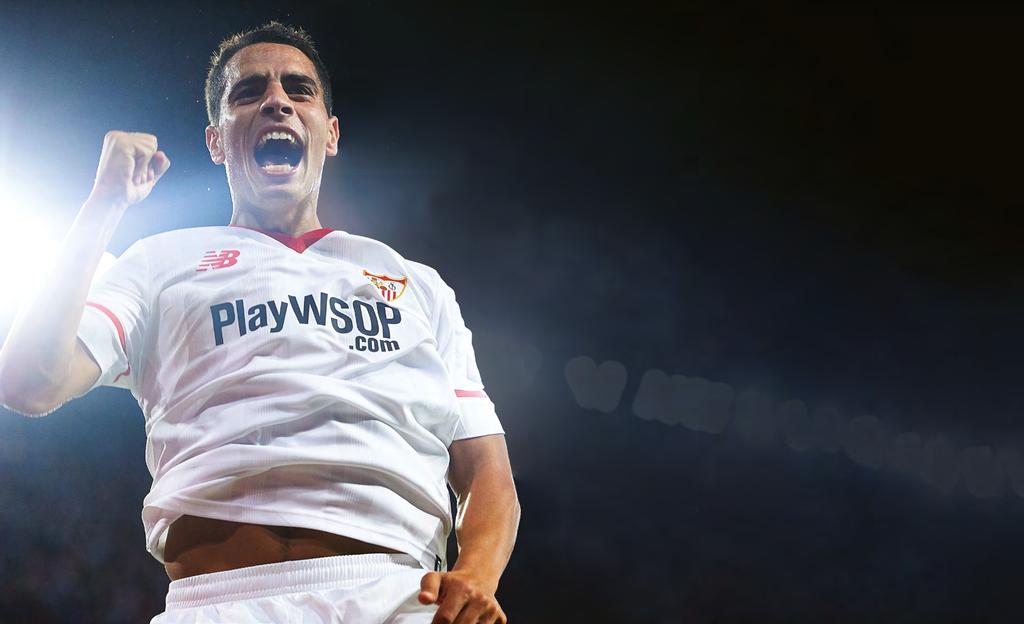 44 Interview 45 BEST OF BOTH WORLDS Having honed his technique on the futsal court, free-scoring Wissam Ben Yedder is now reaping the rewards with Sevilla in the UEFA Champions League Wissam Ben