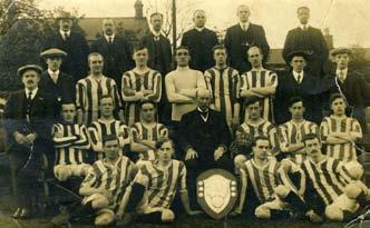 Source: 46 D Footballers who fought in the war First World War footballers case studies (continued) The Hawkshaw village team were the champions of Division Two of the Bury and District Amateur