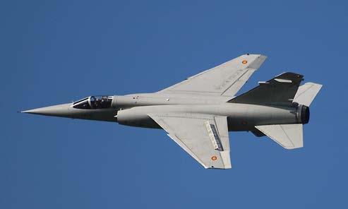 tail Mirage F1: 
