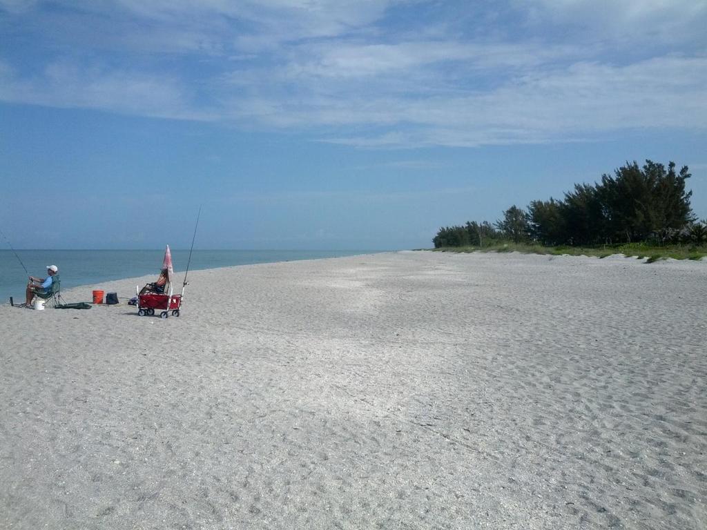 Here I started at Blind pass and ran north to the end of the island which was 4.9 miles long. This was one of the worse sections of beach in the entire southwest Florida area.