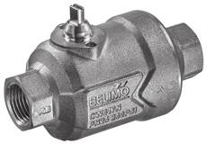 The differential pressure must be within a defined range in order to ensure perfect functioning.
