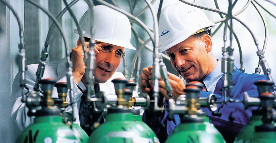 14 Not just a gas supplier. Safety, training, services, and more from Linde Gas. At Linde Gas, we offer various value-added services along with our products.